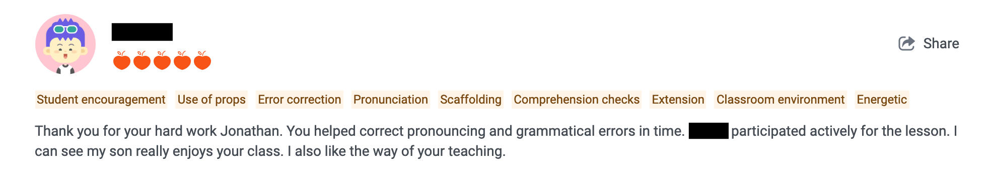 Untitled Almendro Academy Parent Review