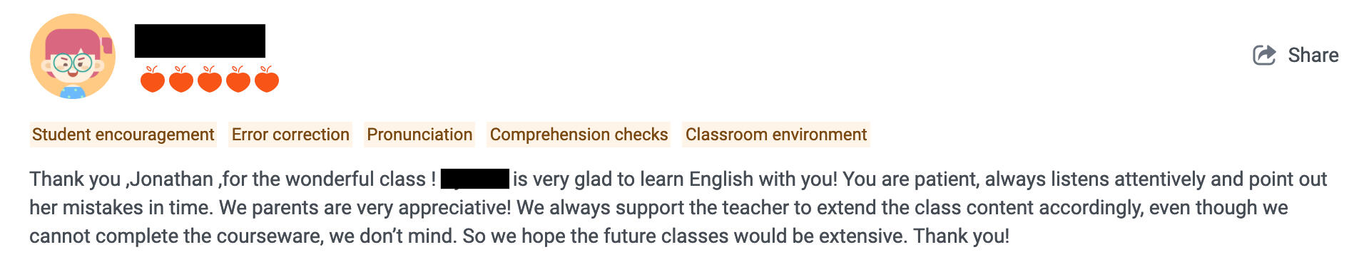 Untitled Almendro Academy Parent Review